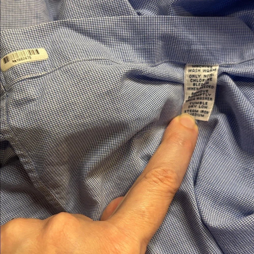 Ralph Lauren Blake Blue Check Long-Sleeve Shirt – Men’s XL – Classic /Minimalist